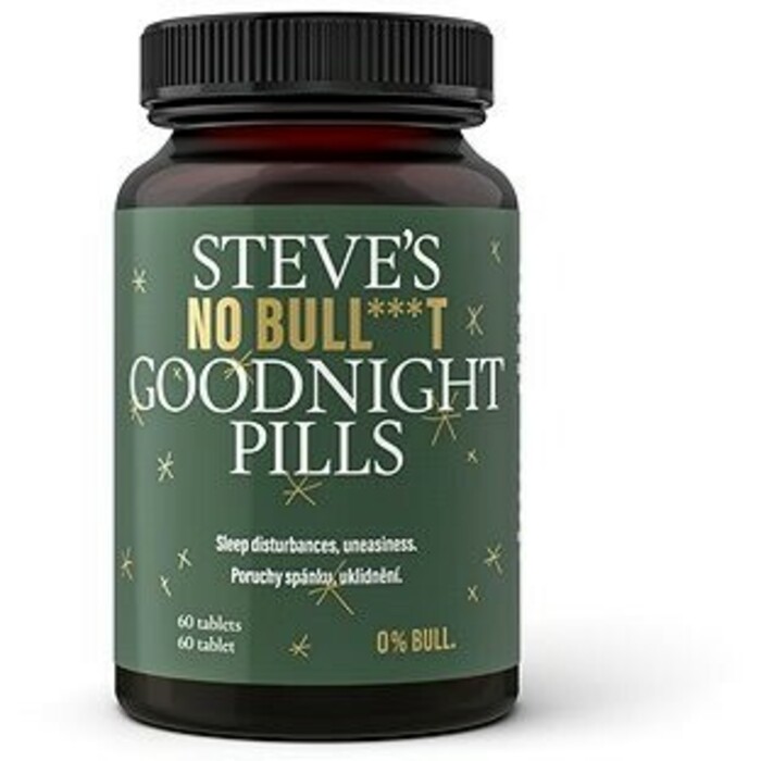 No Bull***t Goodnight Pills ( 60 ks ) - Stevove pilulky na dobrú noc
