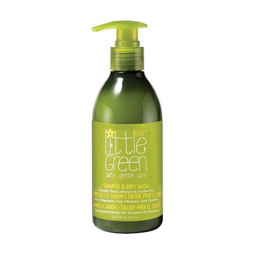 Little Green Baby Shampoo & Body Wash - Šampon a sprchový gel pro miminka 60 ml