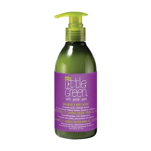 Little Green Kids Shampoo & Body Wash - Šampon a sprchový gel pro děti 60 ml