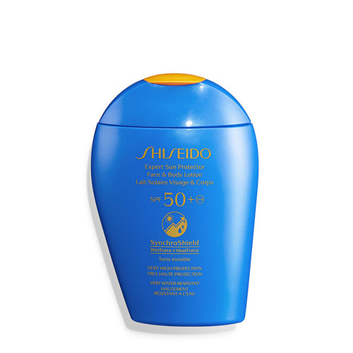 Shiseido Expert Sun Protector Face and Body Lotion SPF 50+ - Voděodolné ochranné mléko 150 ml