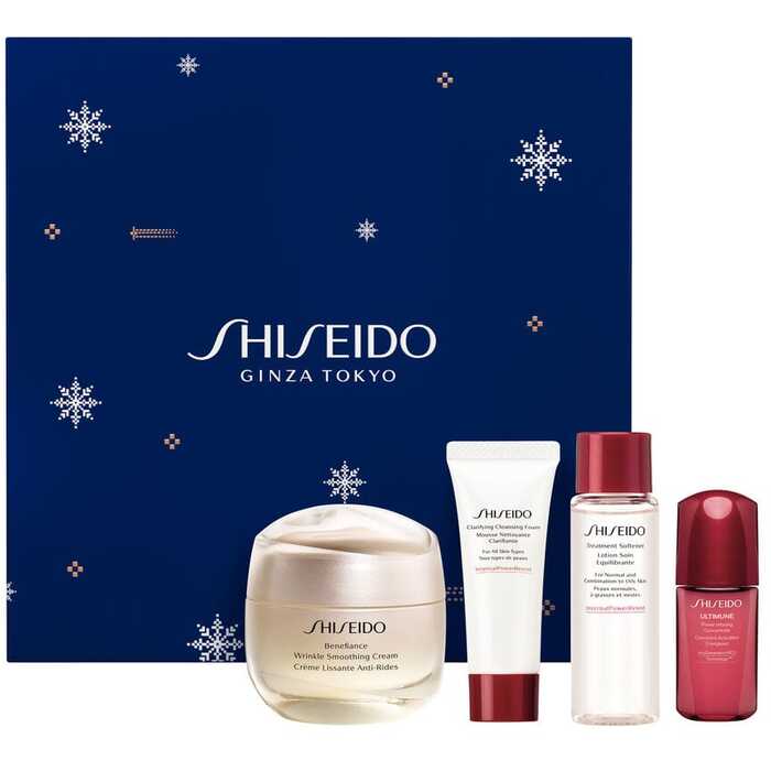 Shiseido Benefiance Wrinkle Correcting Ritual Blue Set - Dárková sada 50 ml