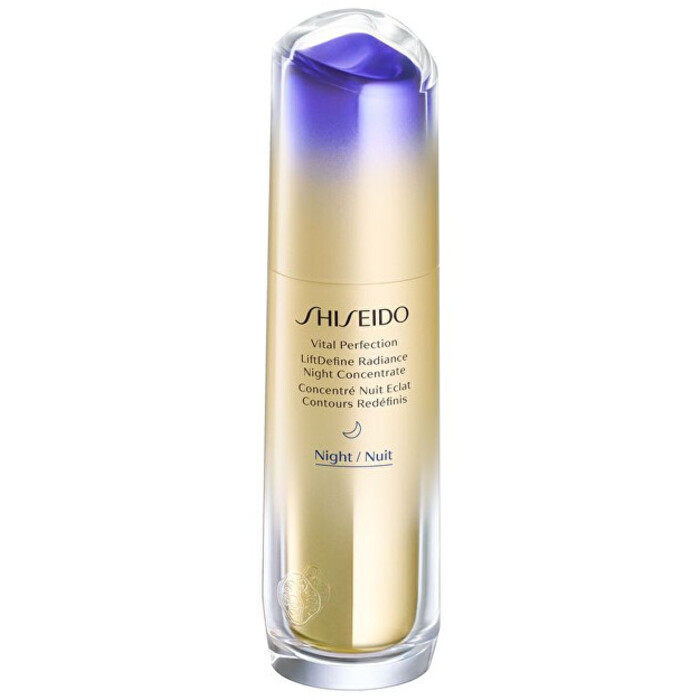 Shiseido Vital Perfection LiftDefine Radiance Night Concentrate - Noční sérum s liftingovým účinkem 80 ml