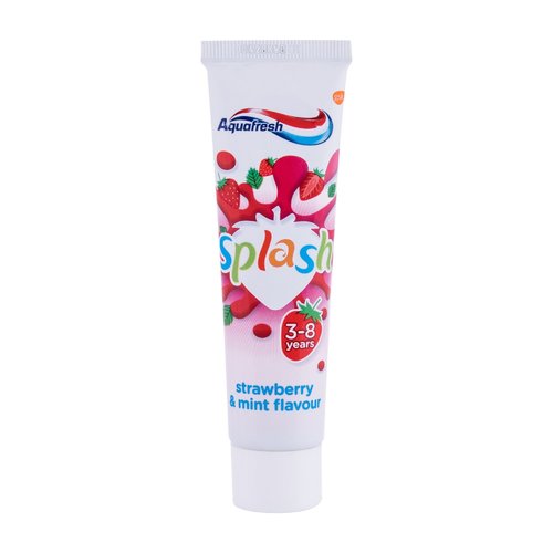 Splash Strawberry Toothpaste - Zubná pasta s príchuťou jahôd a mäty pre deti