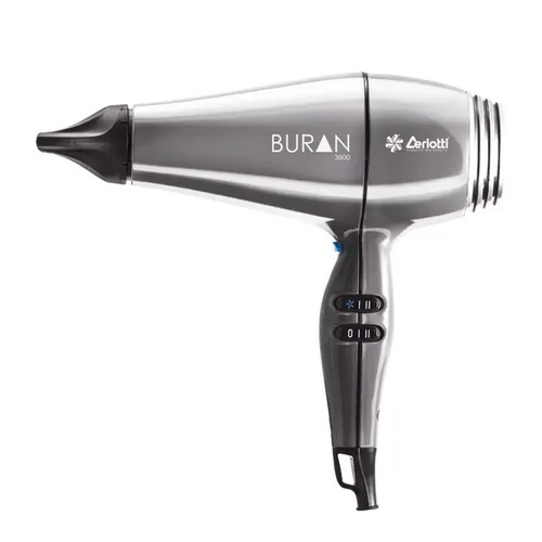 Ceriotti Buran Tourmaline 3800 Grey Hair Dryer ( šedý ) - Profesionální vysoušeč vlasů 