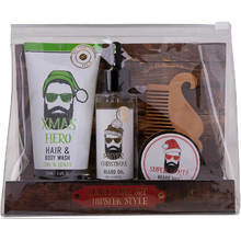 Men Hipster Style Xmas Set - Koupelový set v taštičce