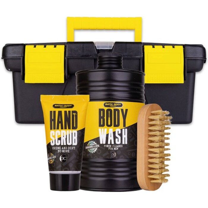 Bath Body Toolkit Bath Gift Set Small Toolbox - darčeková sada pre mužov
