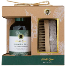 Winter Spa Fresh Pine & Winter Berries Bath Set - darčeková sada
