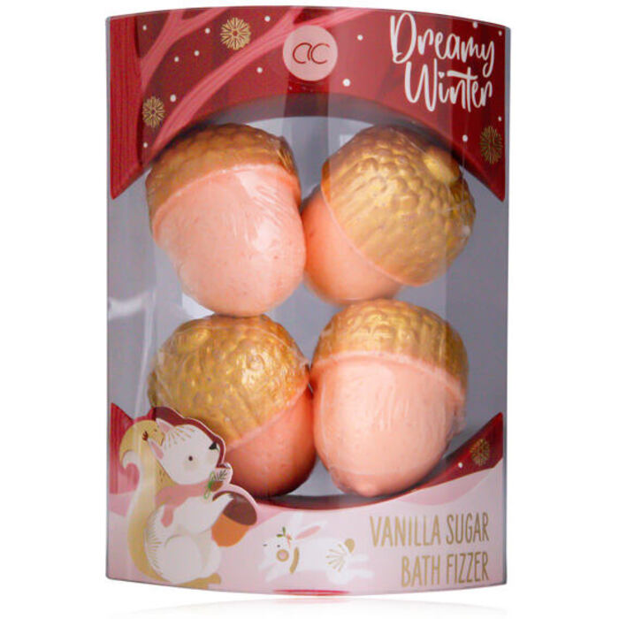 Dreamy Winter Vanilla Sugar Bath Fizzer - Šumivka do kúpeľa
