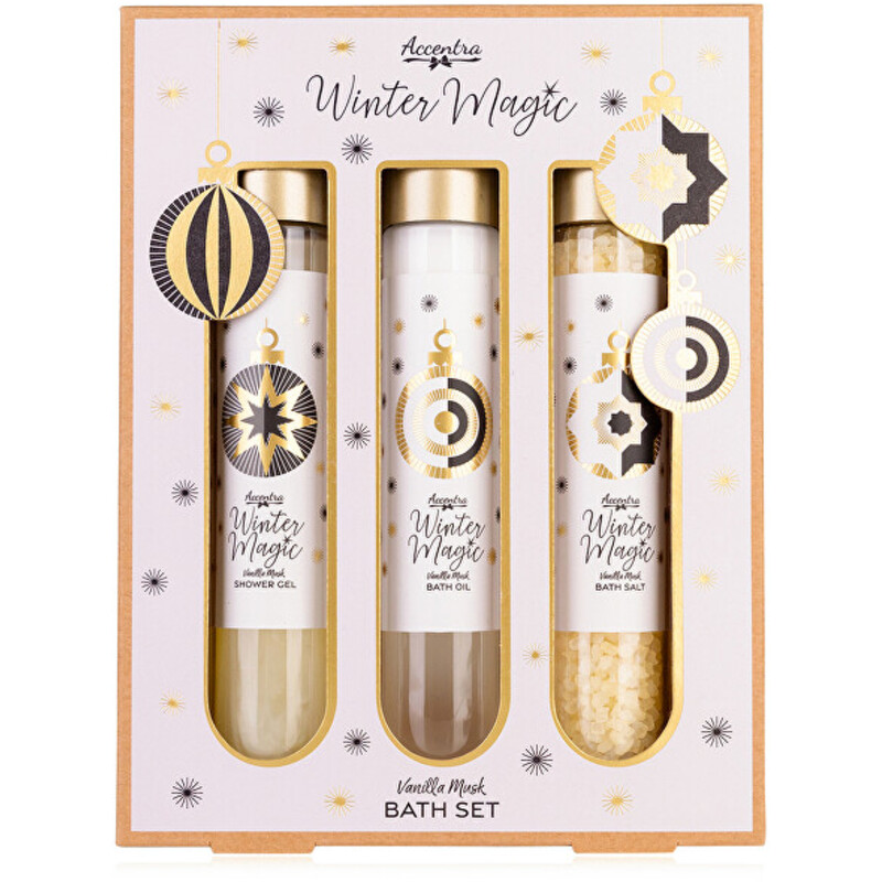 Winter Magic Vanilla Musk Bath Care Set - Dárková sada koupelové péče