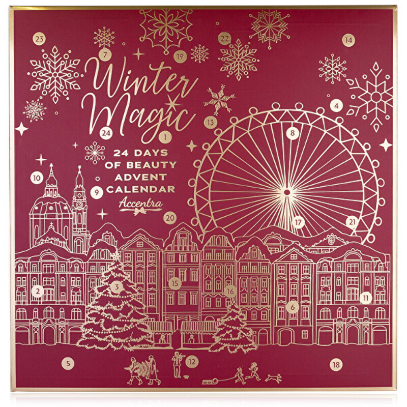 Winter Magic Bordeaux Calendar - Adventní kalendář