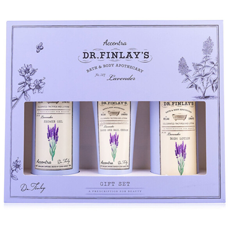 Lavender Dr. Finlay`s Bath Care Set - Dárková sada koupelové péče