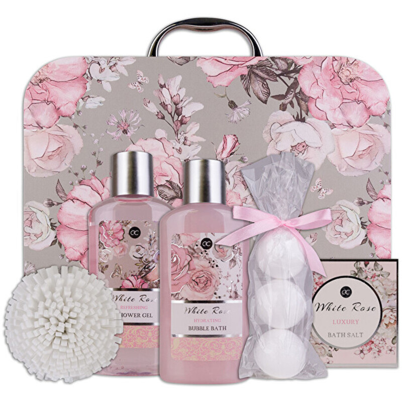 White Rose Boda Care Gift Box - Dárková sada v papírovém kufříku
