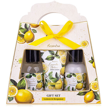 Lemon & Bergamot Essential Botanics Body Care Gift Box - Dárková sada do koupele