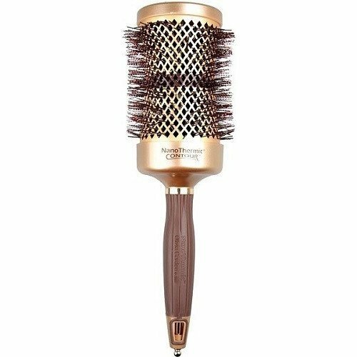 Olivia Garden Ceramic + Ion NanoThermic Contour Hairbrush ( 62 mm ) - Kartáč na vlasy