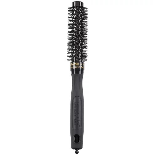 Ceramic + Ion Thermal Black Hairbrush ( 20 mm ) - Kulatý keramický kartáč na vlasy