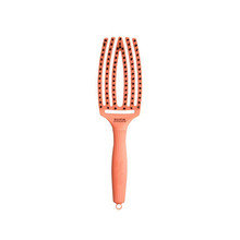 FingerBrush Medium Coral Hairbrush - Antistatický kartáč na vlasy