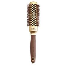 Expert Blowout Shine Round Brush Wavy Bristles Gold & Brown ( 35 mm ) - Okrúhla fúkacia kefa
