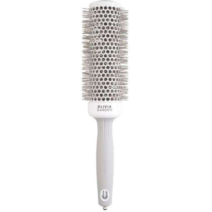Expert Blowout Speed Round Brush Wavy Bristles White & Grey ( 45 mm ) - Kartáč na vlasy