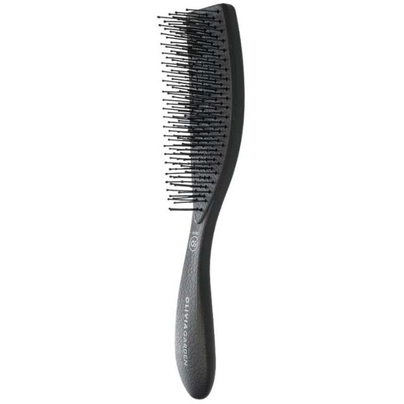 Essential Style Wet Medium Hair Bristles Green - kartáč na vlasy