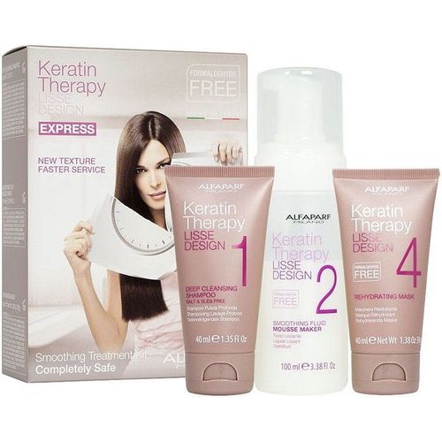 Lisse Design Keratín Therapy Smoothing Treatment Kit - Darčeková sada vyhladzujúca vlasovej starostlivosti

