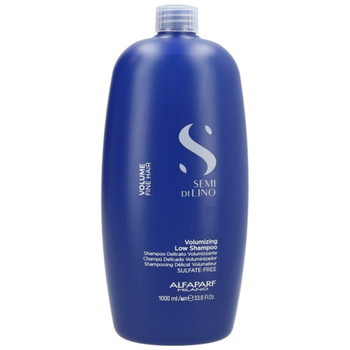 Semi di Lino Volume Volumizing Low Shampoo ( jemné a zplihlé vlasy ) - Objemový šampon