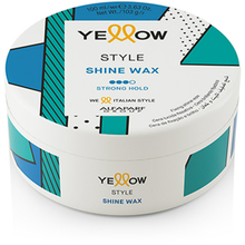Yellow Style Shine Wax - Extra lesklý vosk na vlasy 