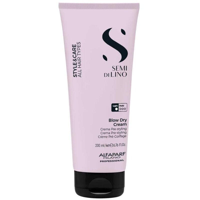 Semi Di Lino Style & Care Blow Dry Cream - Stylingový krém pro tepelnou úpravu vlasů