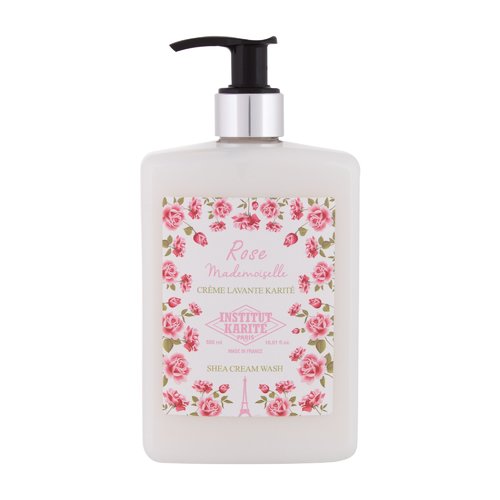 Institut Karite Shea Cream Wash Rose Mademoiselle - Sprchový krém 500 ml