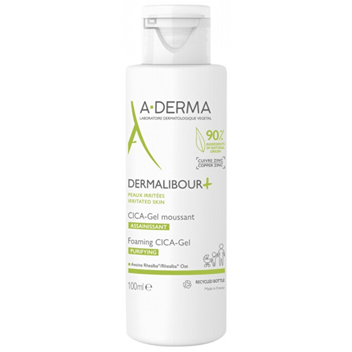 Dermalibour+ Foaming Cica Gel - Čisticí pěnivý gel