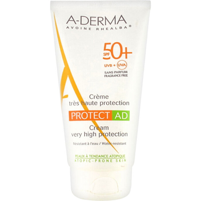SPF 50+ Protect AD Very High Protection Cream - Ochranný opalovací krém pro atopickou pokožku
