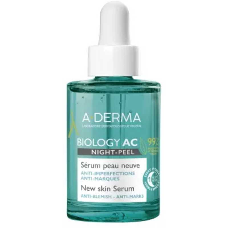 Biology AC Night-Peel New Skin Serum - Noční peelingové sérum