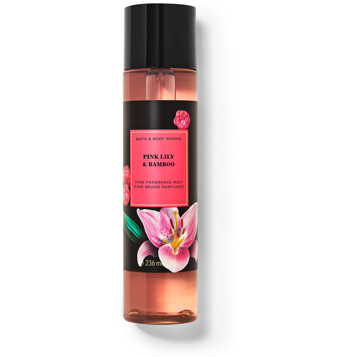 Bath & Body Works Pink Lily & Bamboo Tělový sprej 236 ml