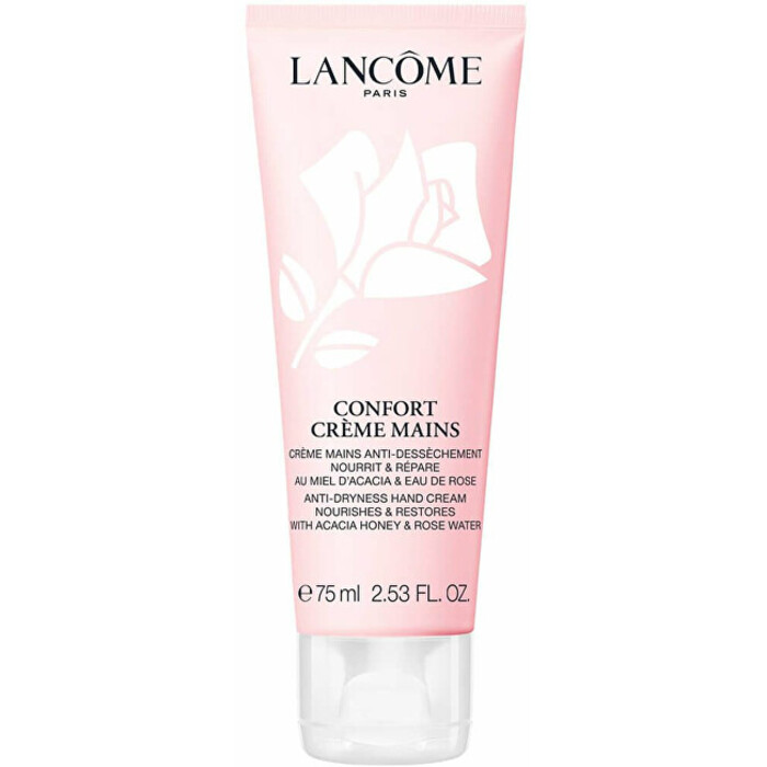 Lancome Confort Anti-Dryness Hand Cream - Vyživující krém na ruce pro suchou až velmi suchou pokožku 75 ml