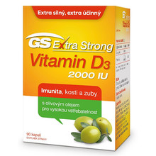 GS Extra Strong Vitamín D3 2000 IU 90 kapsúl