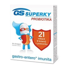 GS Superky probiotika 30+10 kapslí
