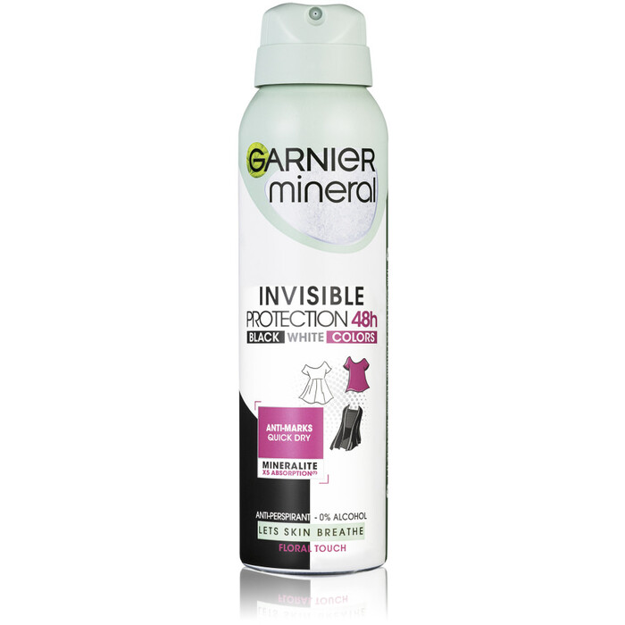 Invisible 48 h Anti-Perspirant - Minerální deodorant pro dlouhotrvající svěžest ve spreji