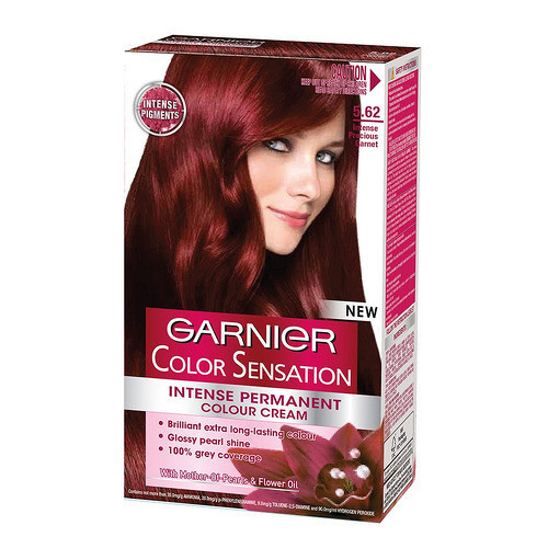 Garnier Color Sensational Intense Permanent Colour Cream - Přírodní šetrná barva - 9.13 Velmi světlá blond duhová