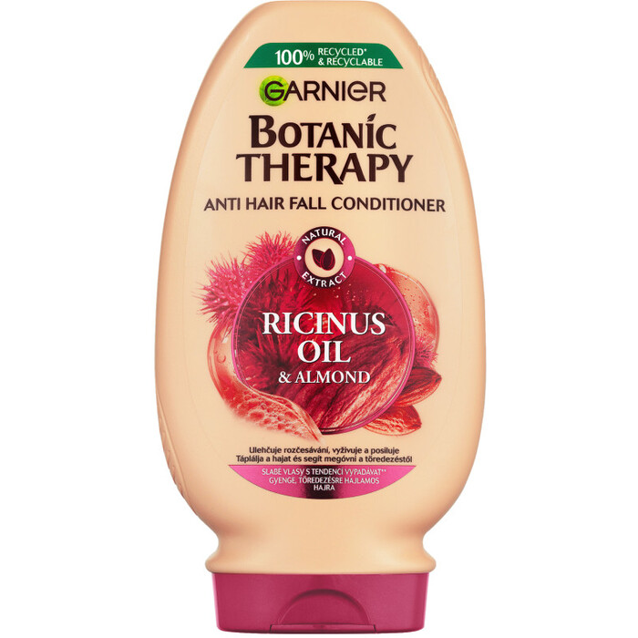 Botanic Therapy Fortifying Balm Conditioner (slabé a lámajúce sa vlasy) - Posilňujúci balzam s ricínovým a mandľovým olejom