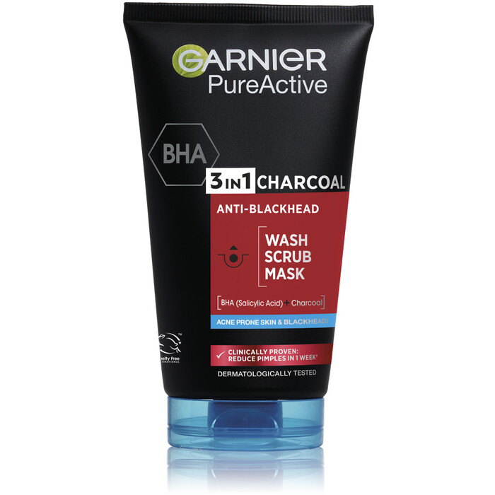 Pure Active Intensive Charcoal Anti-Blackhead 3v1 