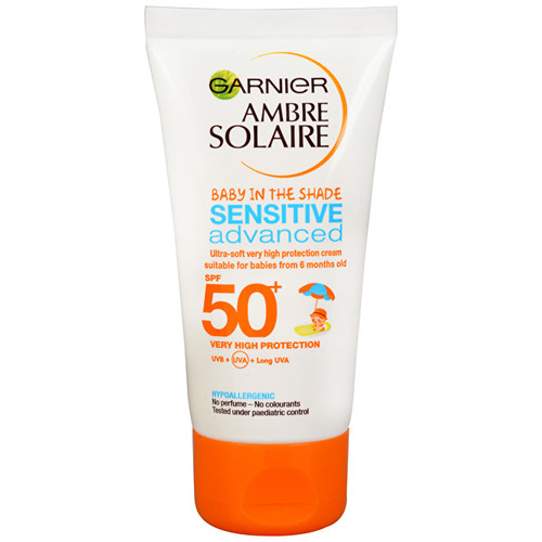 Garnier Ambre Solaire SPF 50+ Sensitive Advanced - Opalovací krém pro děti 50 ml