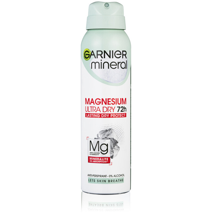 Magnesium Ultra Dry Deospray - Antiperspirant ve spreji pro ženy s magnéziem