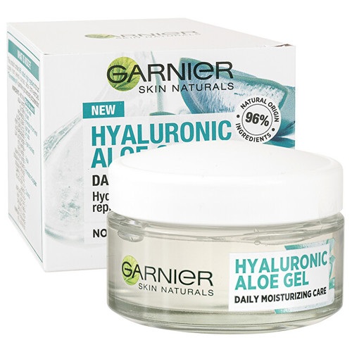 Garnier Hyaluronic Aloe Gel Daily Moisturizing Care - Hydratační gel pro normální a smíšenou pleť 50 ml