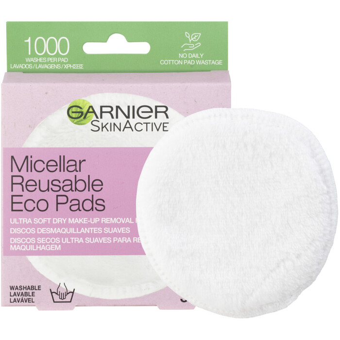 Skin Active Ultra Soft Dry Make-Up Removal Pads ( 3 ks ) - Znovupoužitelné odličovací tampony