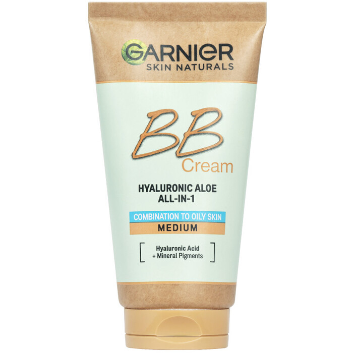 Garnier Skin Naturals BB Cream Hyaluronic Aloe All-In-1 SPF25 - BB krém 50 ml - Medium