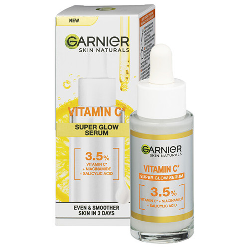Garnier C Super Glow Serum - Rozjasňující pleťové sérum s vitamínem 30 ml