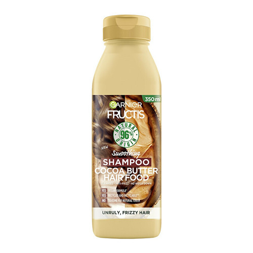 Garnier Hair Food Cocoa Butter Shampoo ( nepoddajné vlasy ) - Uhlazující šampon 350 ml