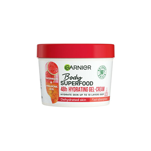 Garnier Body Superfood Hydrating Gel-Cream ( dehydratovaná pokožka ) - Hydratační gelový krém s melounem 380 ml