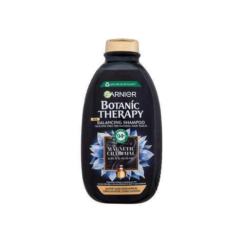 Garnier Botanic Therapy Magnetic Charcoal & Black Seed Oil Shampoo ( mastné vlasy se suchými konečky ) - Šampon 400 ml