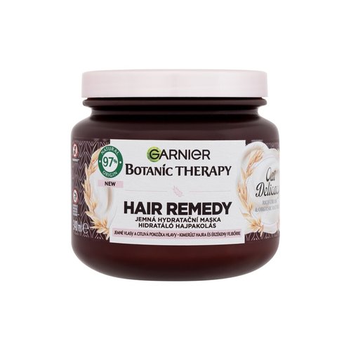 Garnier Botanic Therapy Oat Delicacy Hair Remedy Mask - Hydratační maska pro jemné vlasy a citlivou vlasovou pokožku 340 ml