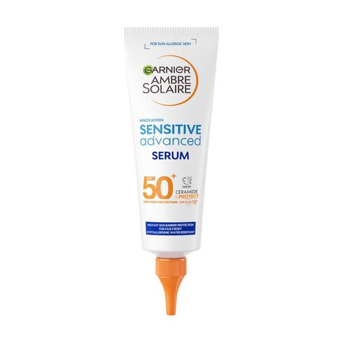 Ambre Solaire Sensitive Advanced Serum SPF 50+ - Ochranné sérum proti slnečnému žiareniu s ceramidmi
